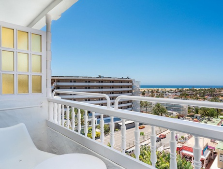 Apartment mit Balkon Etage 9: die beste Aussicht auf Playa del Inglés